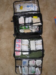 First aid kit for travel in Madagascar & South Africa